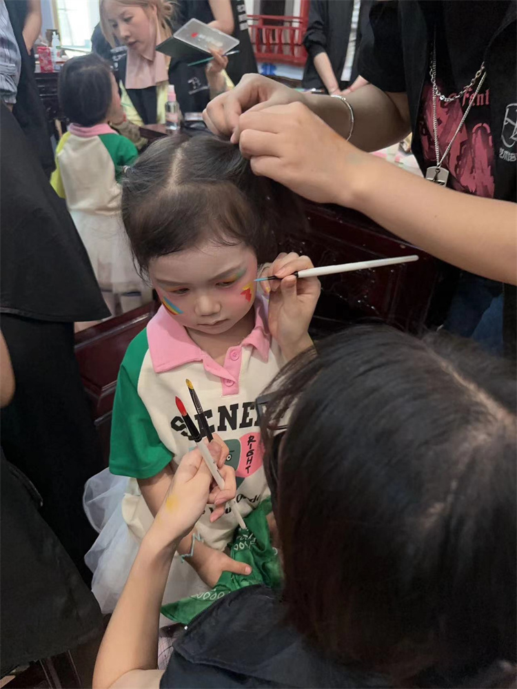 越城校区六一儿童小学化妆实践活动 - 图片10