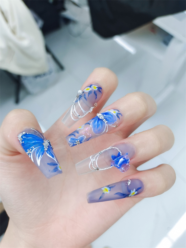 来看看花泽美学的美甲班同学平时练习的作品 - 图片3