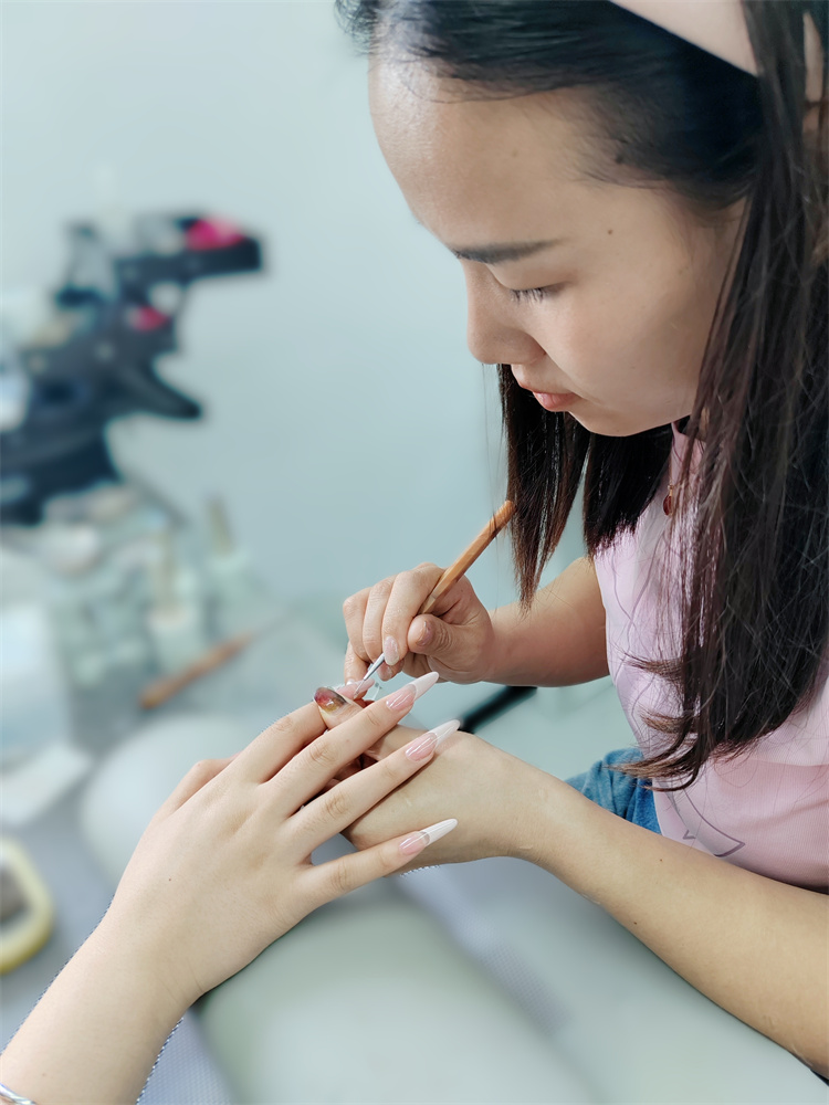 来看看花泽美学的美甲班同学平时练习的作品 - 图片5
