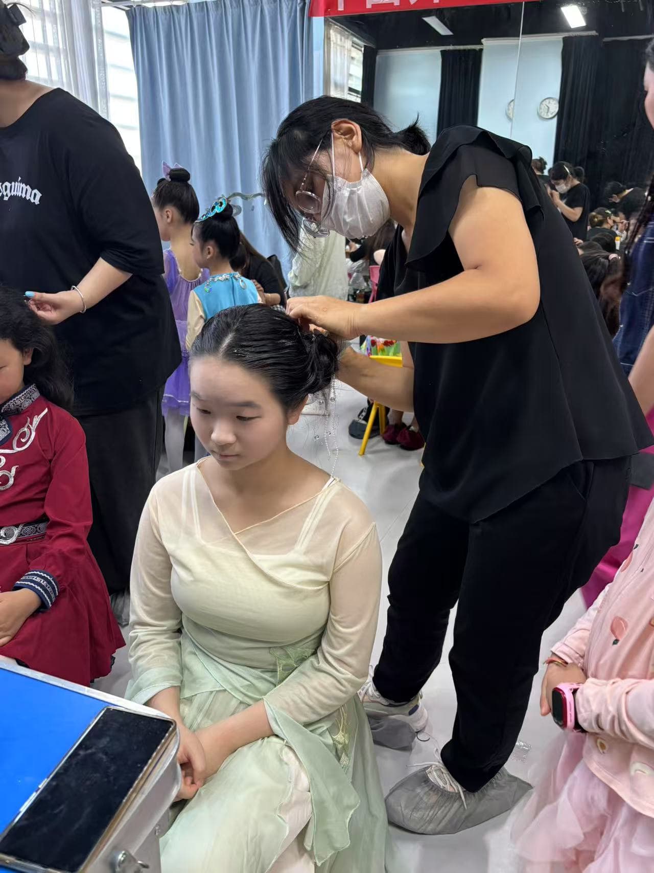 中国舞蹈家协会，舞蹈考级活动，花泽美学化妆班实践活动！ - 图片4