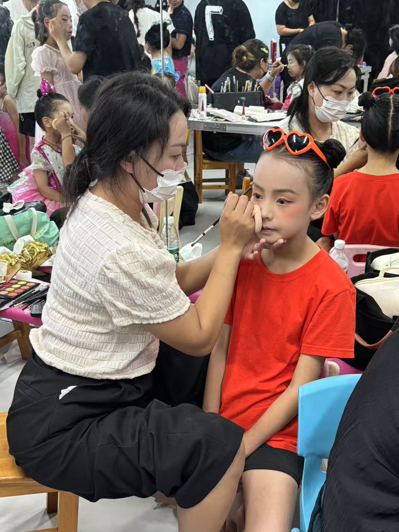 中国舞蹈家协会，舞蹈考级活动，花泽美学化妆班实践活动！ - 图片5