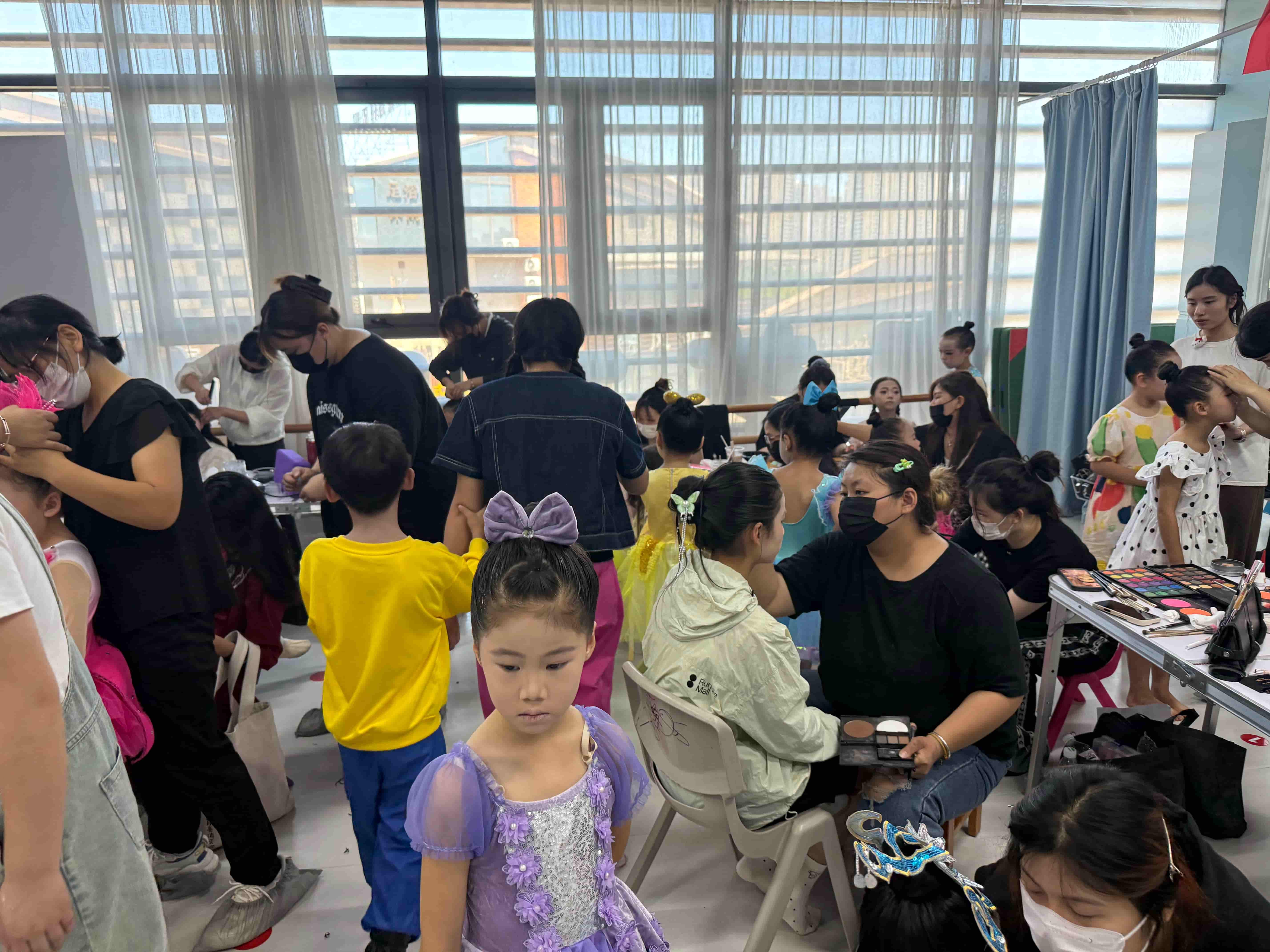 中国舞蹈家协会，舞蹈考级活动，花泽美学化妆班实践活动！ - 图片3